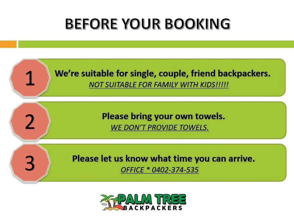 Palm Tree Backpackers Hostel Bundaberg Australia